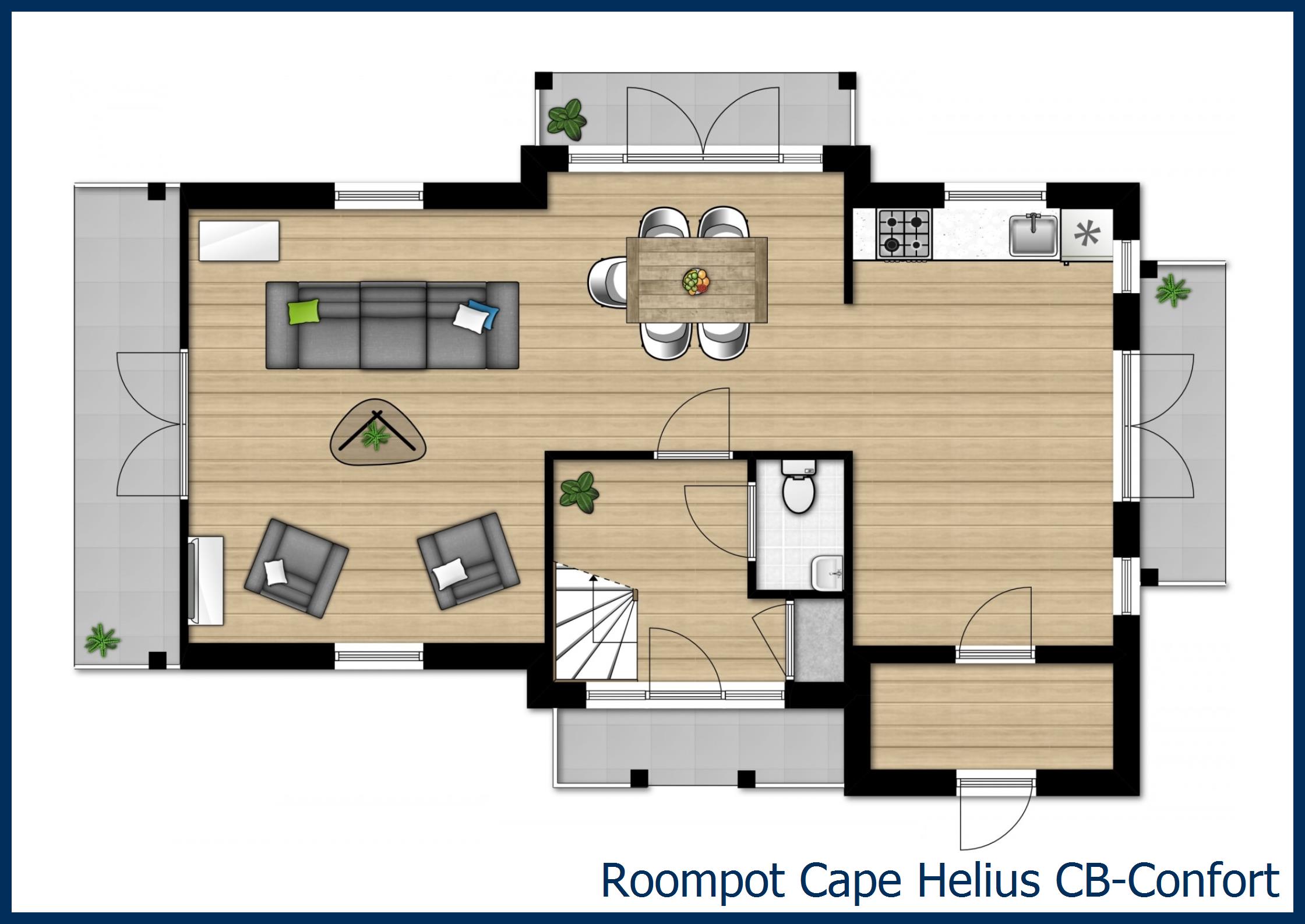 Bungalow CB-Confort à Cape Helius
