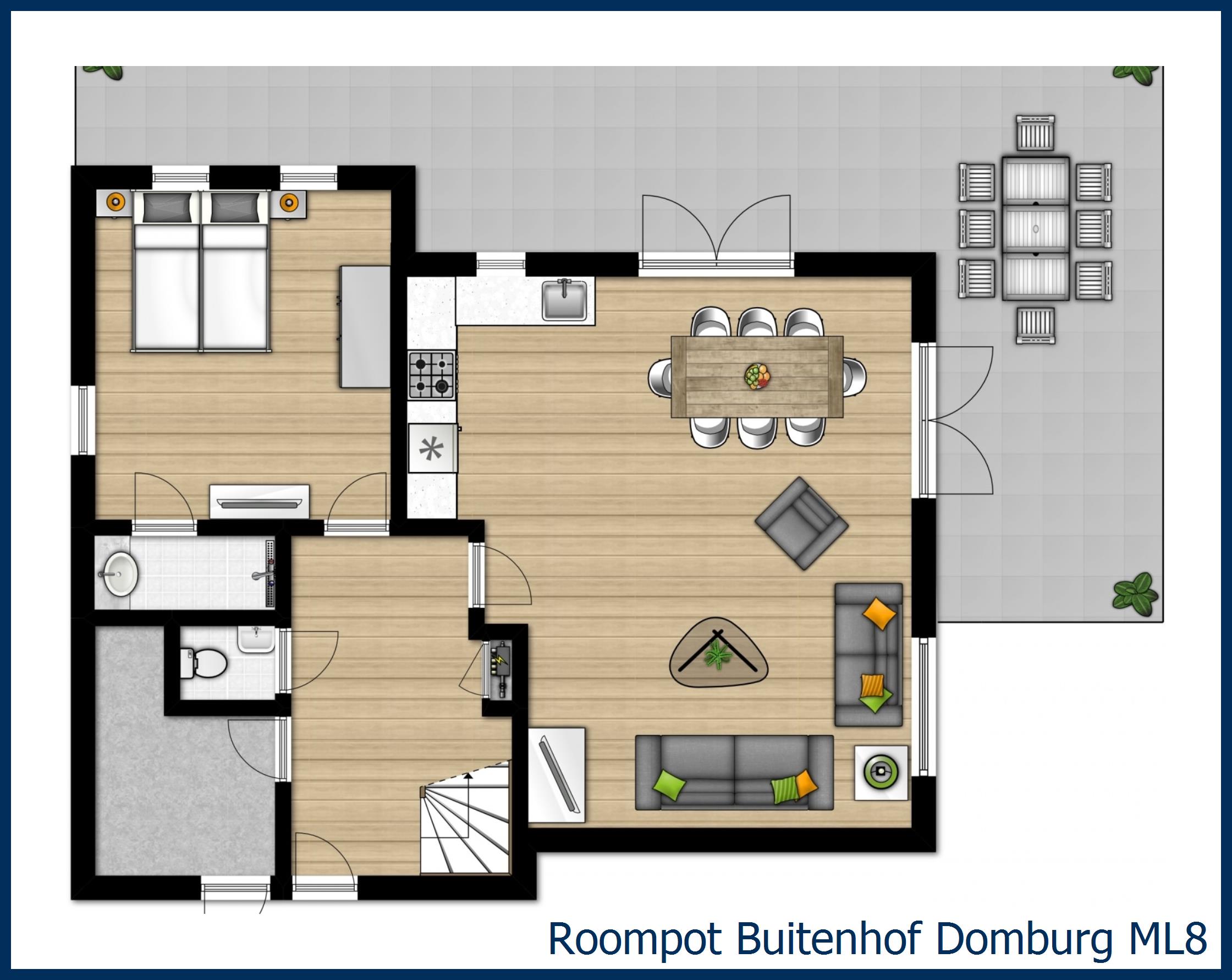 Bungalow ML8 in Buitenhof Domburg