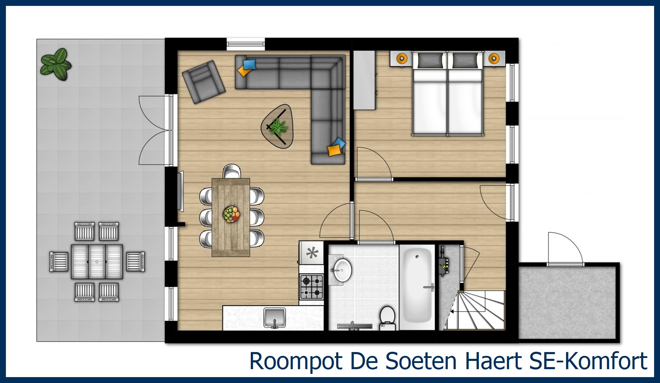 Bungalow SE-Komfort in De Soeten Haert