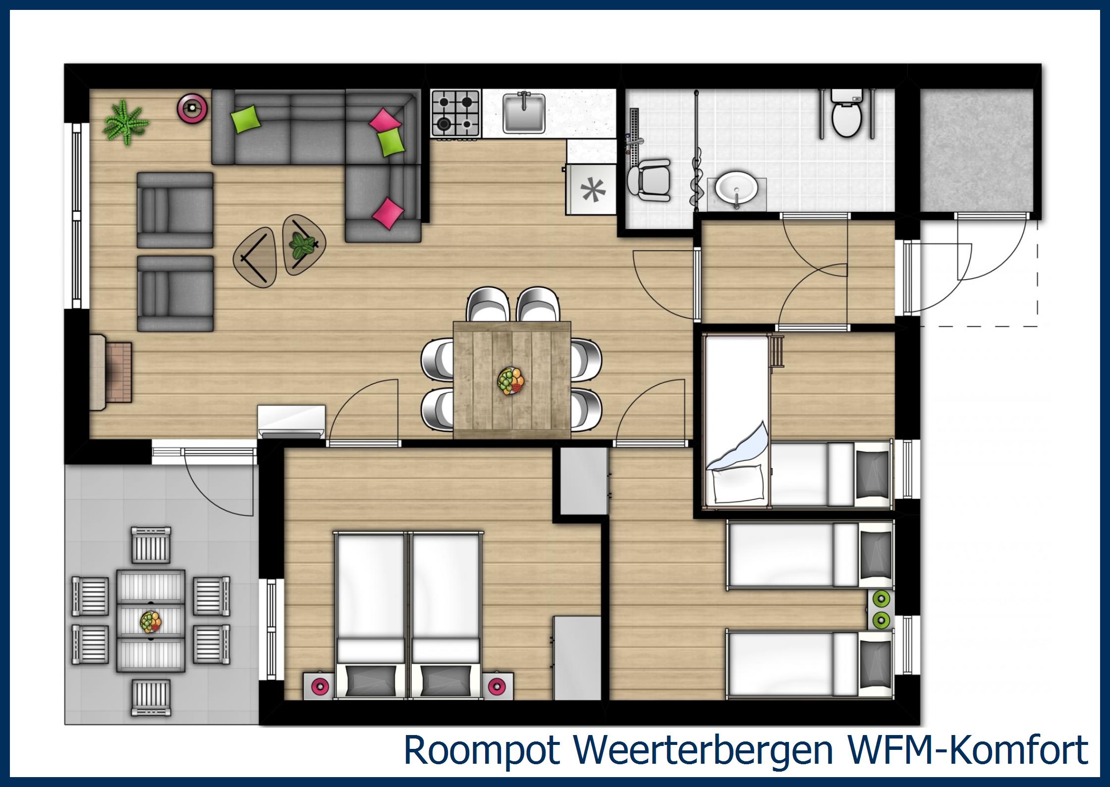 Bungalow WFM-Komfort in Weerterbergen