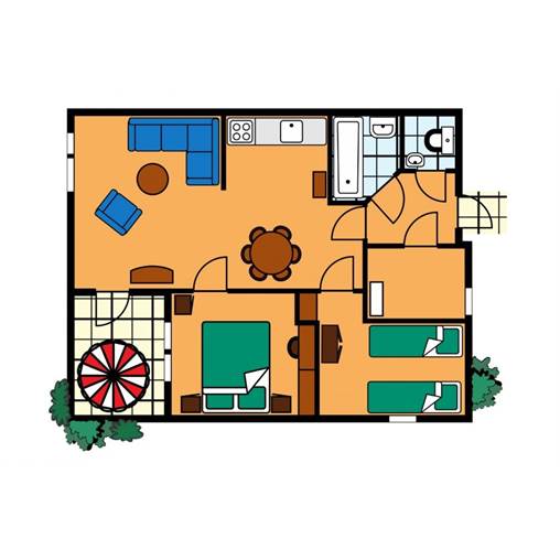 Bungalow WBJC à Weerterbergen
