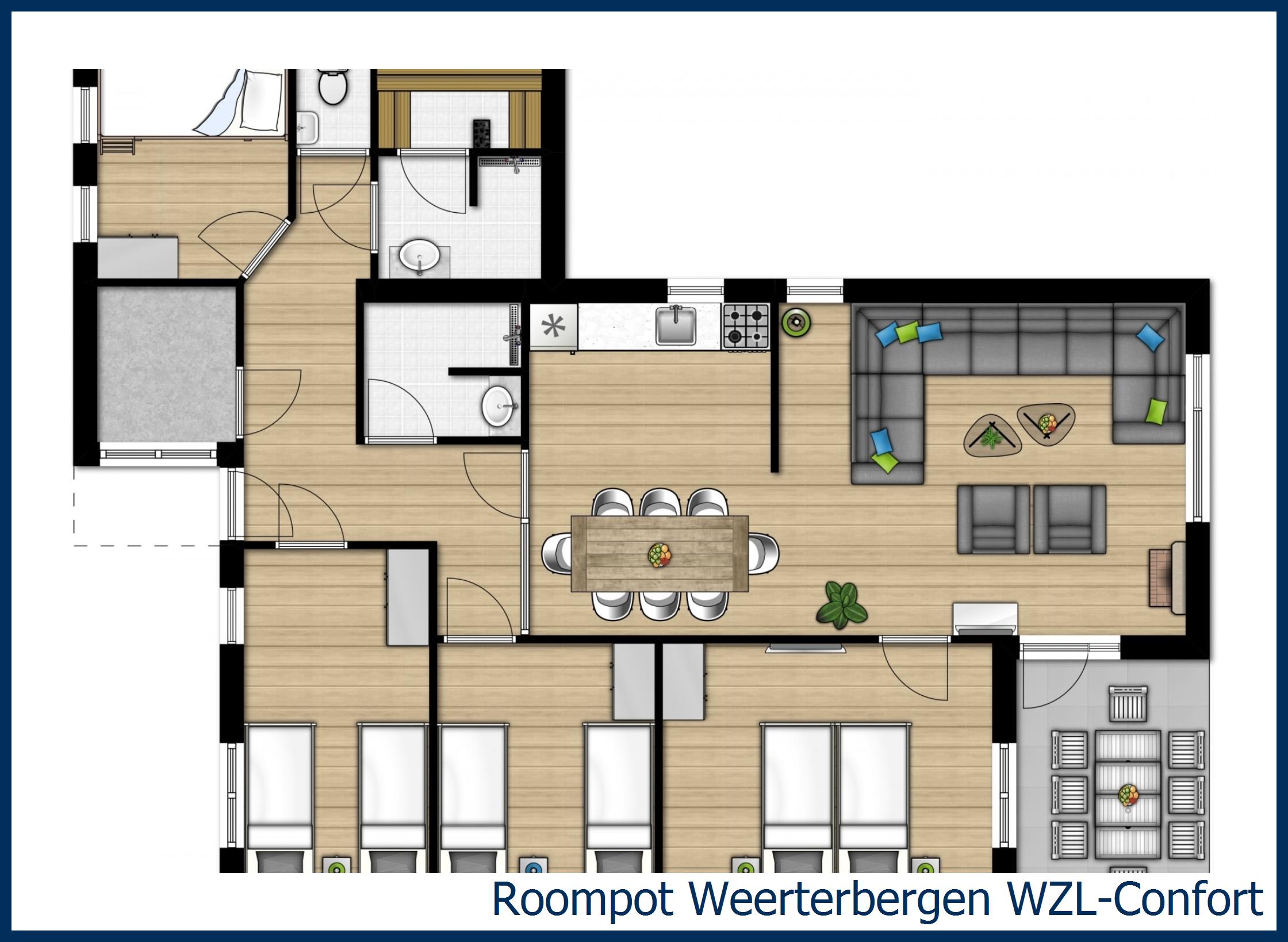 Bungalow WZL-Confort à Weerterbergen