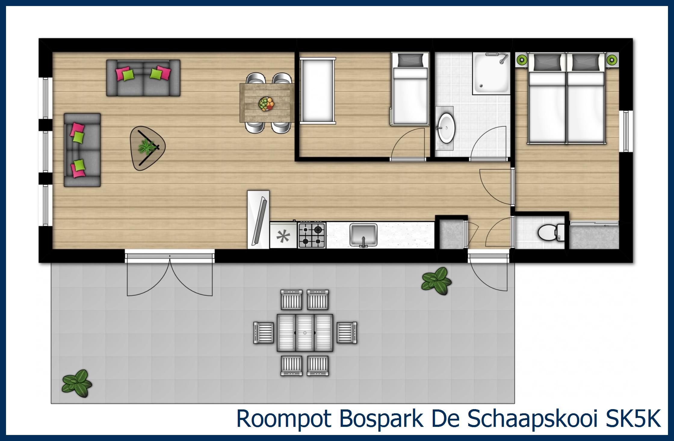 Chalet SK5K à Bospark De Schaapskooi