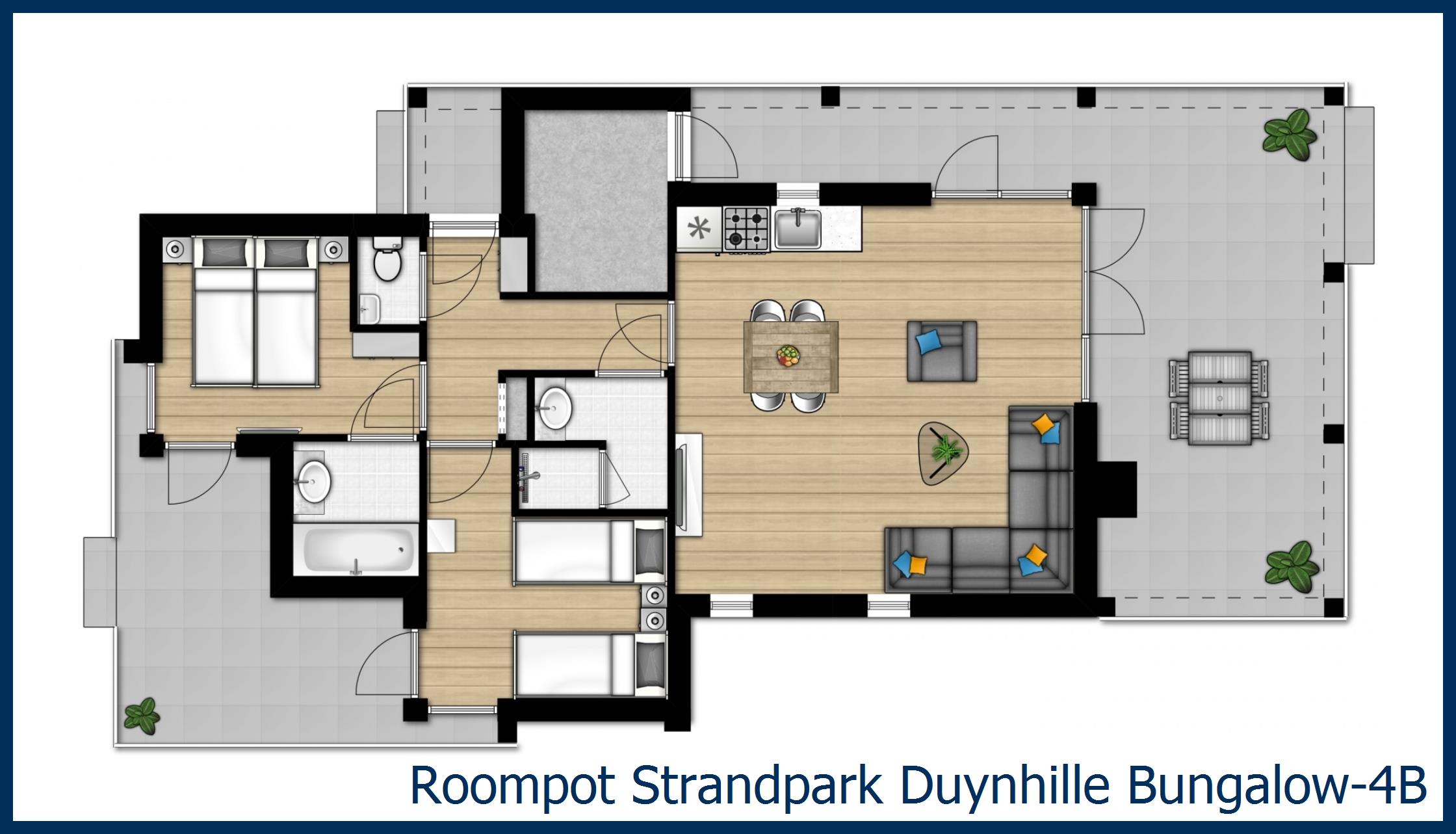 Bungalow 4B à Strandpark Duynhille