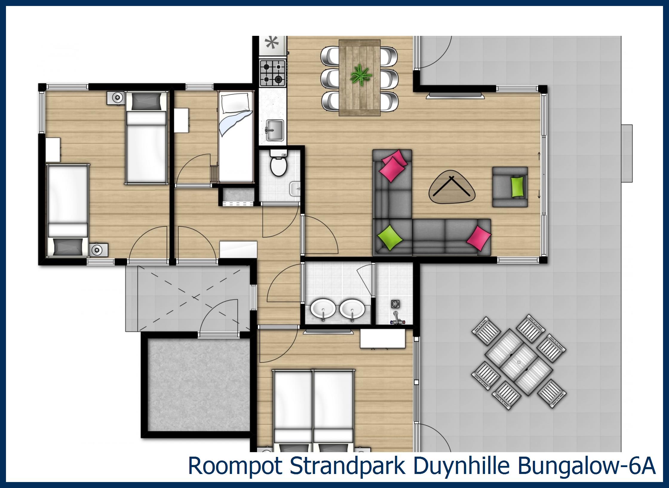 Bungalow 6A à Strandpark Duynhille
