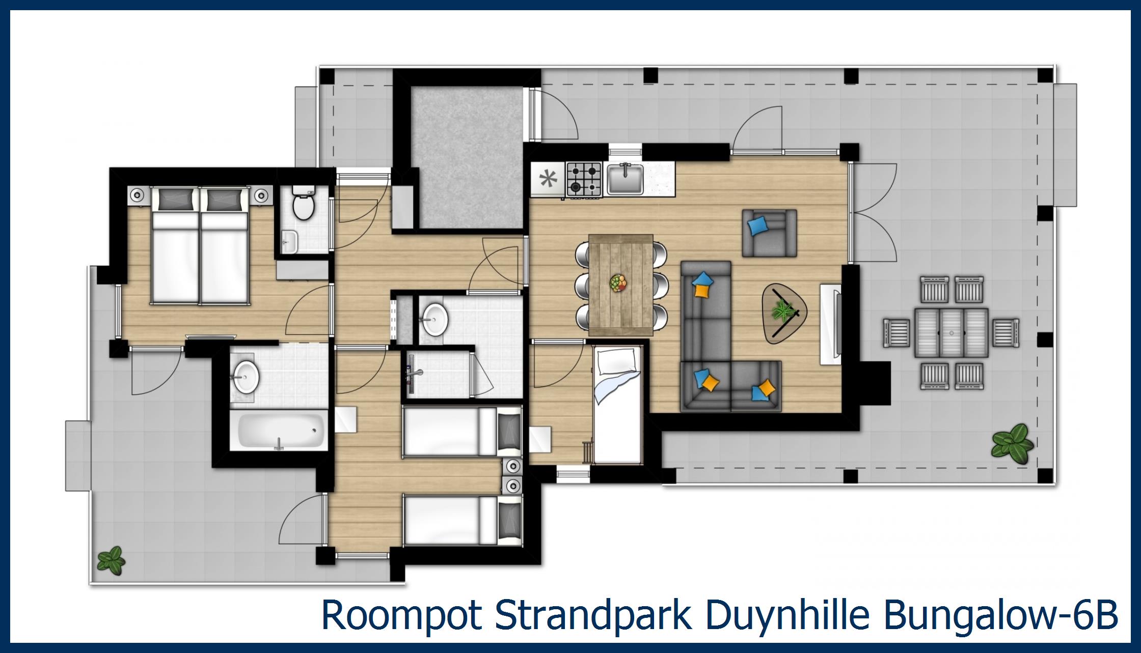 Bungalow 6B à Strandpark Duynhille