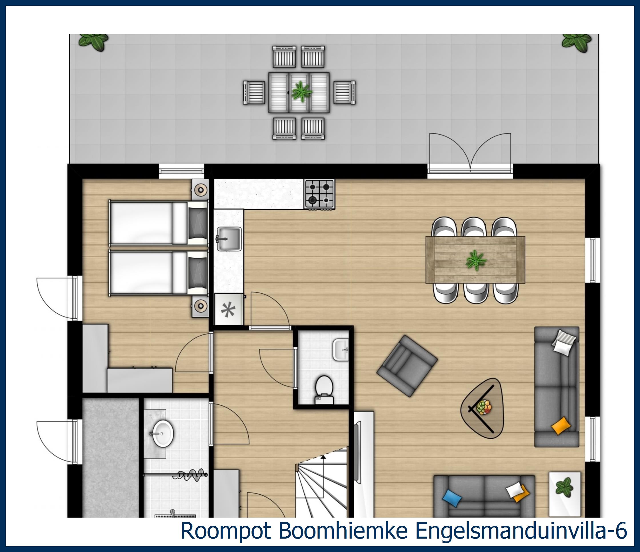 Bungalow Engelsmanduinvilla-6 à Boomhiemke