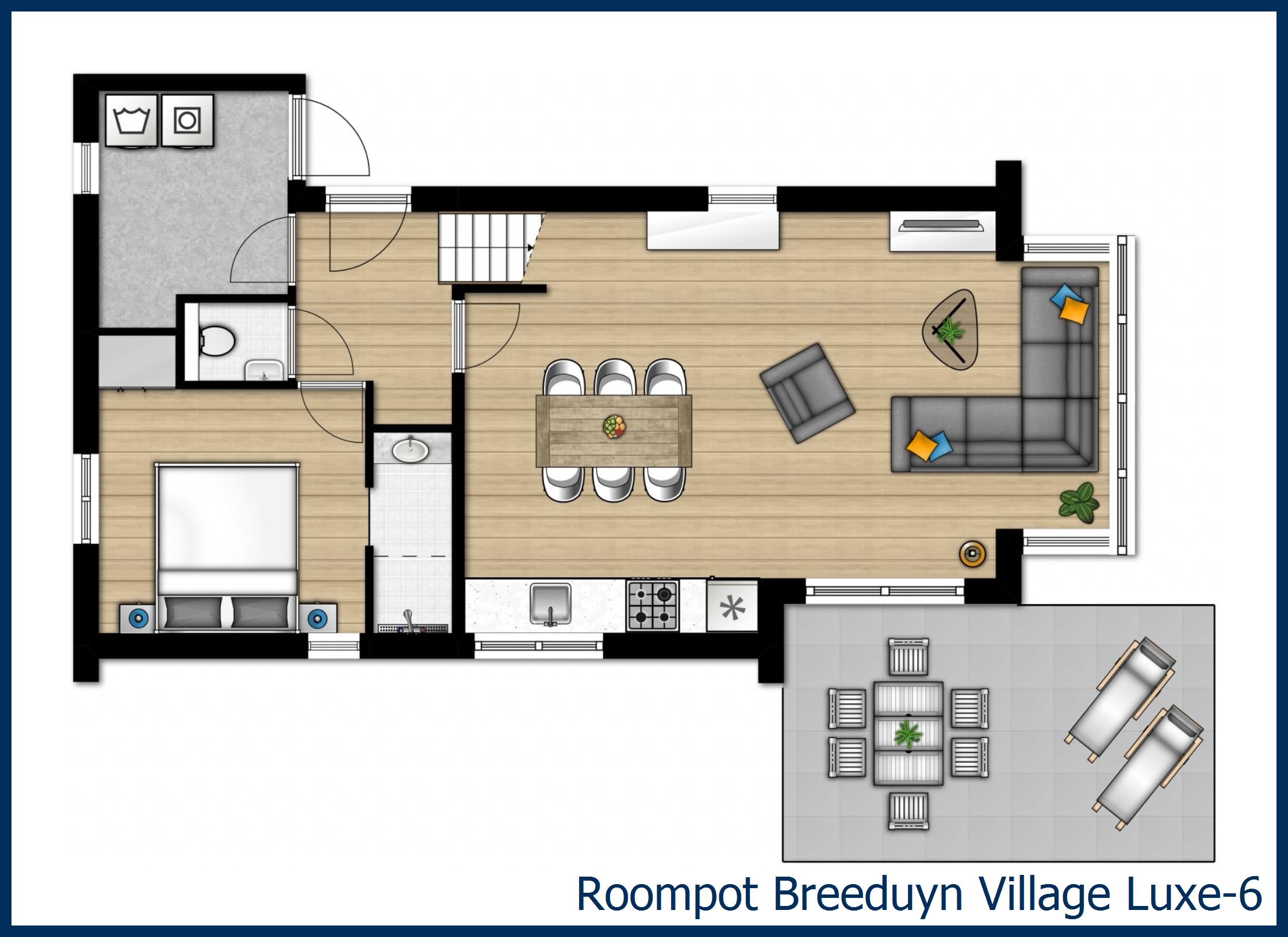 Villa Luxe-6 à Breeduyn Village