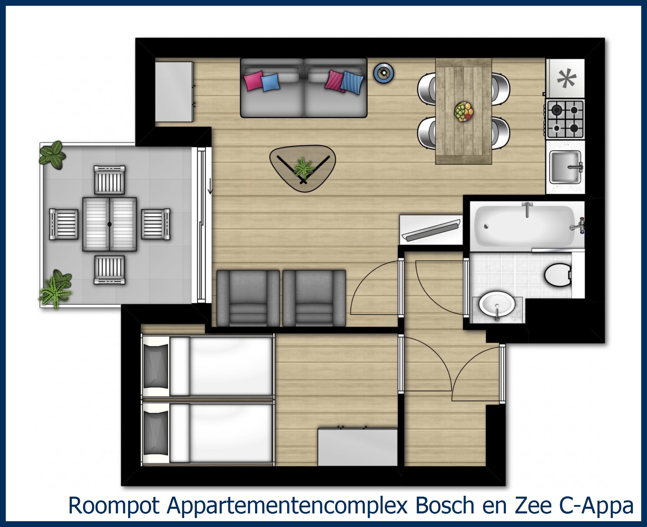 Appartement C--Comfort-4 à Bosch en Zee