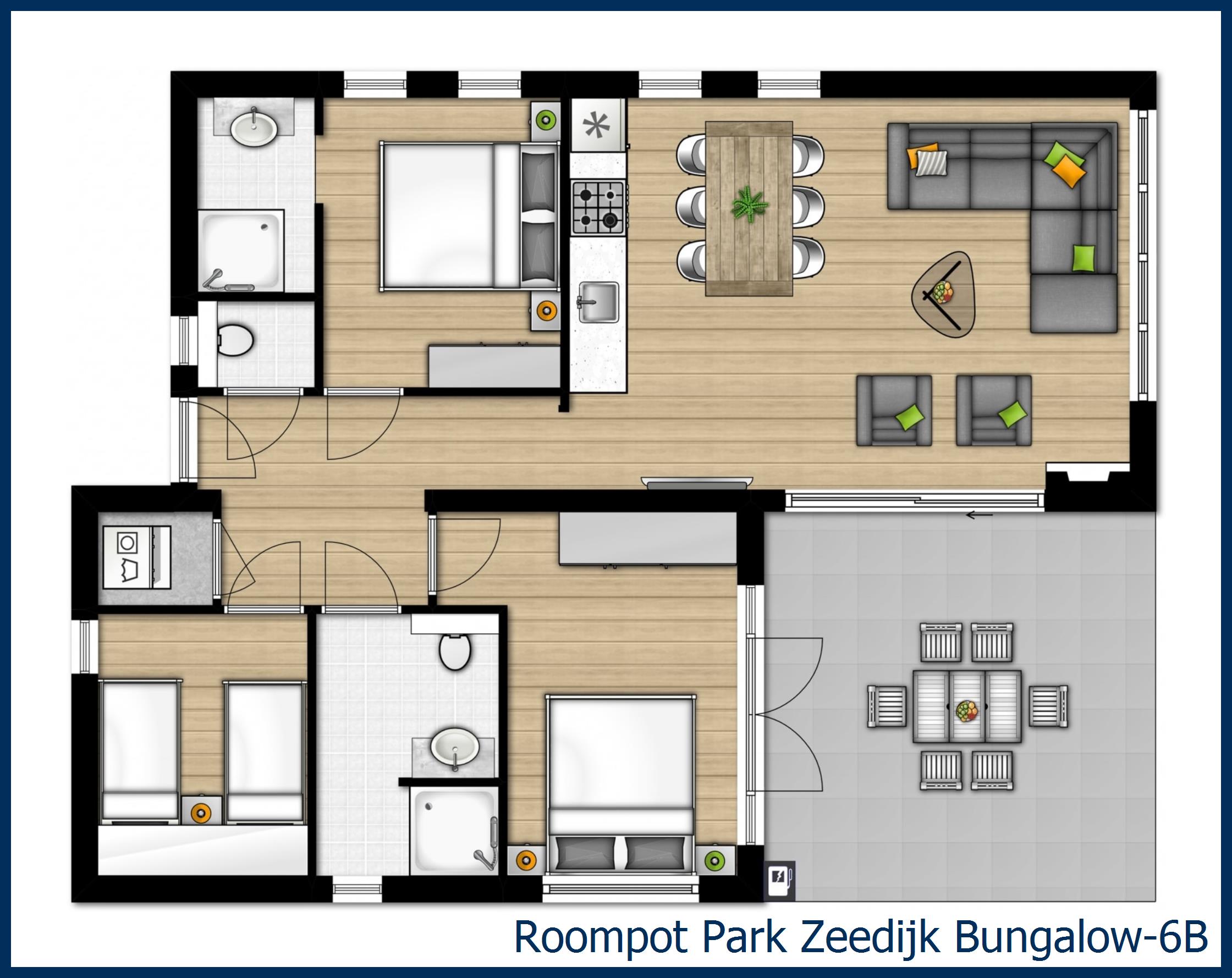 Bungalow 6B à Park Zeedijk