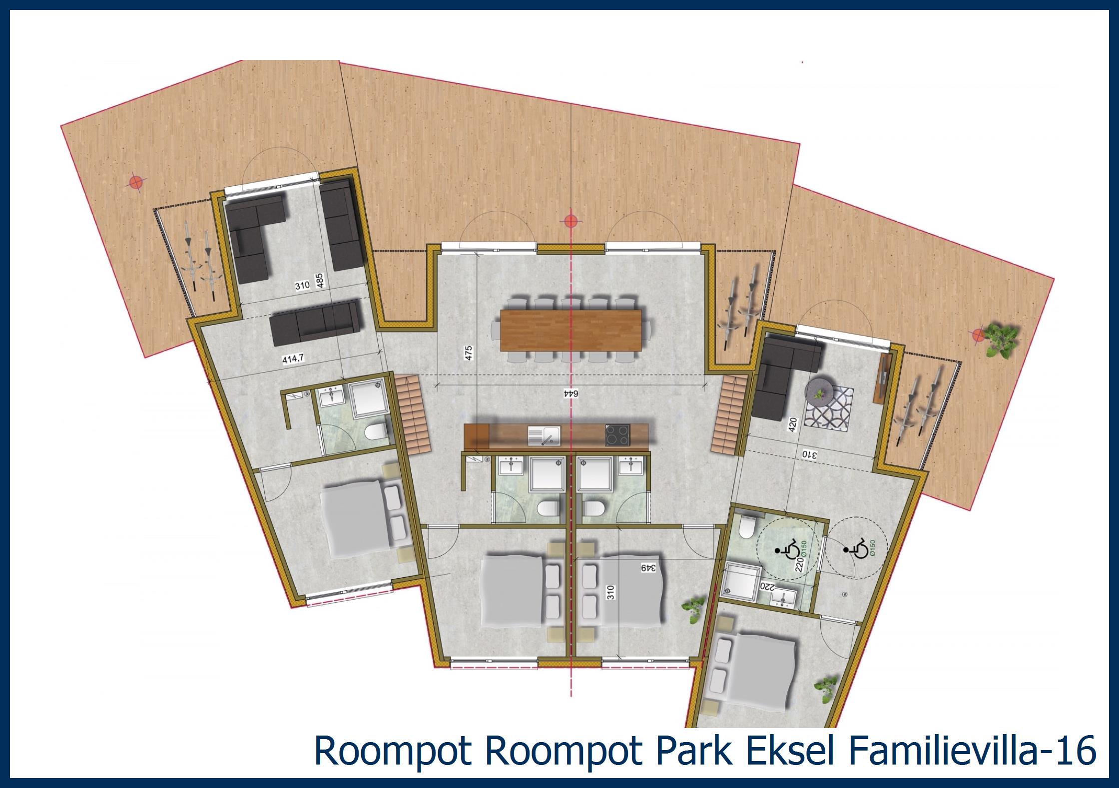 Bungalow Familievilla-16 in Park Eksel