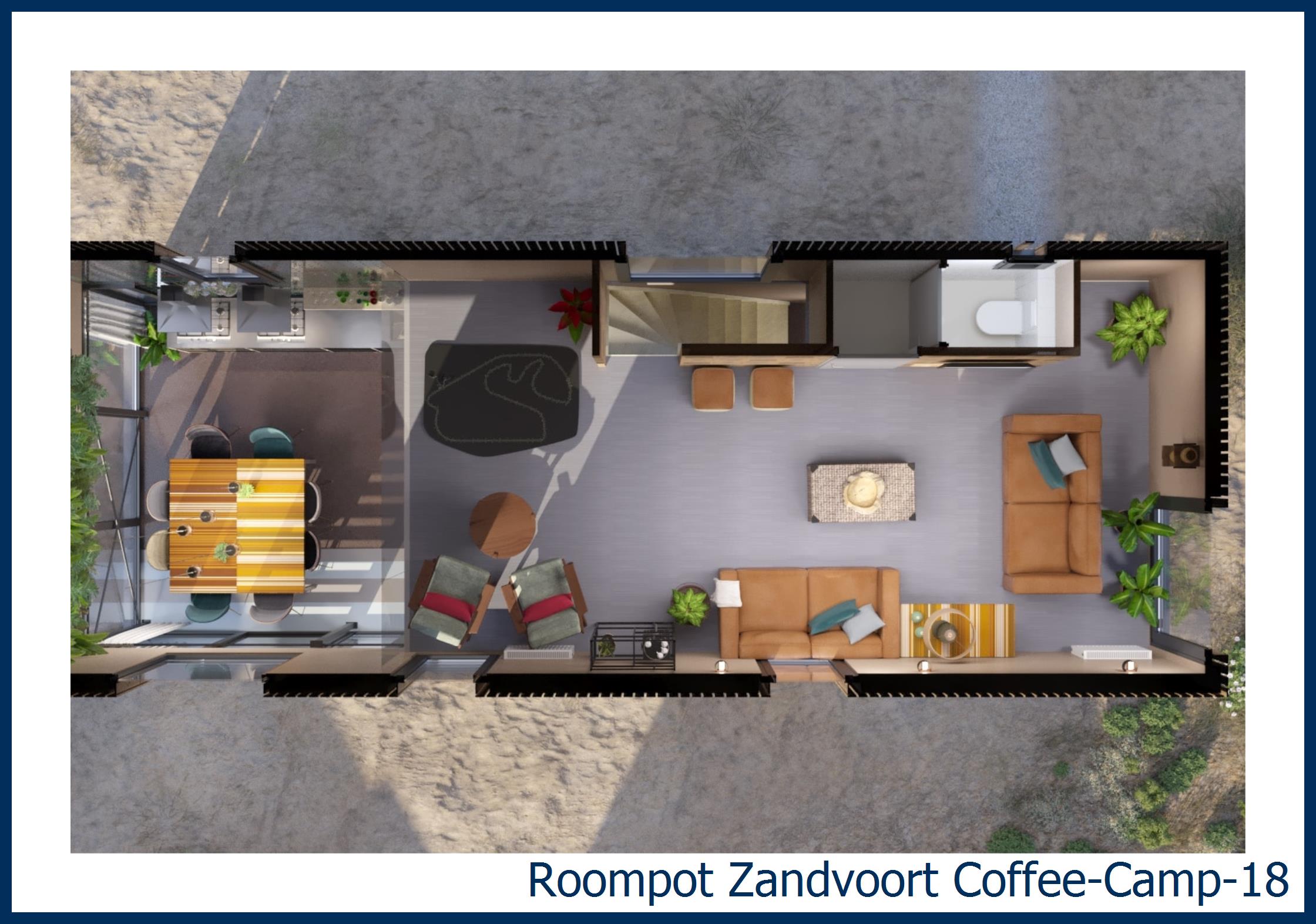 Pavillon Coffee-Camp-18 à Zandvoort (oud)
