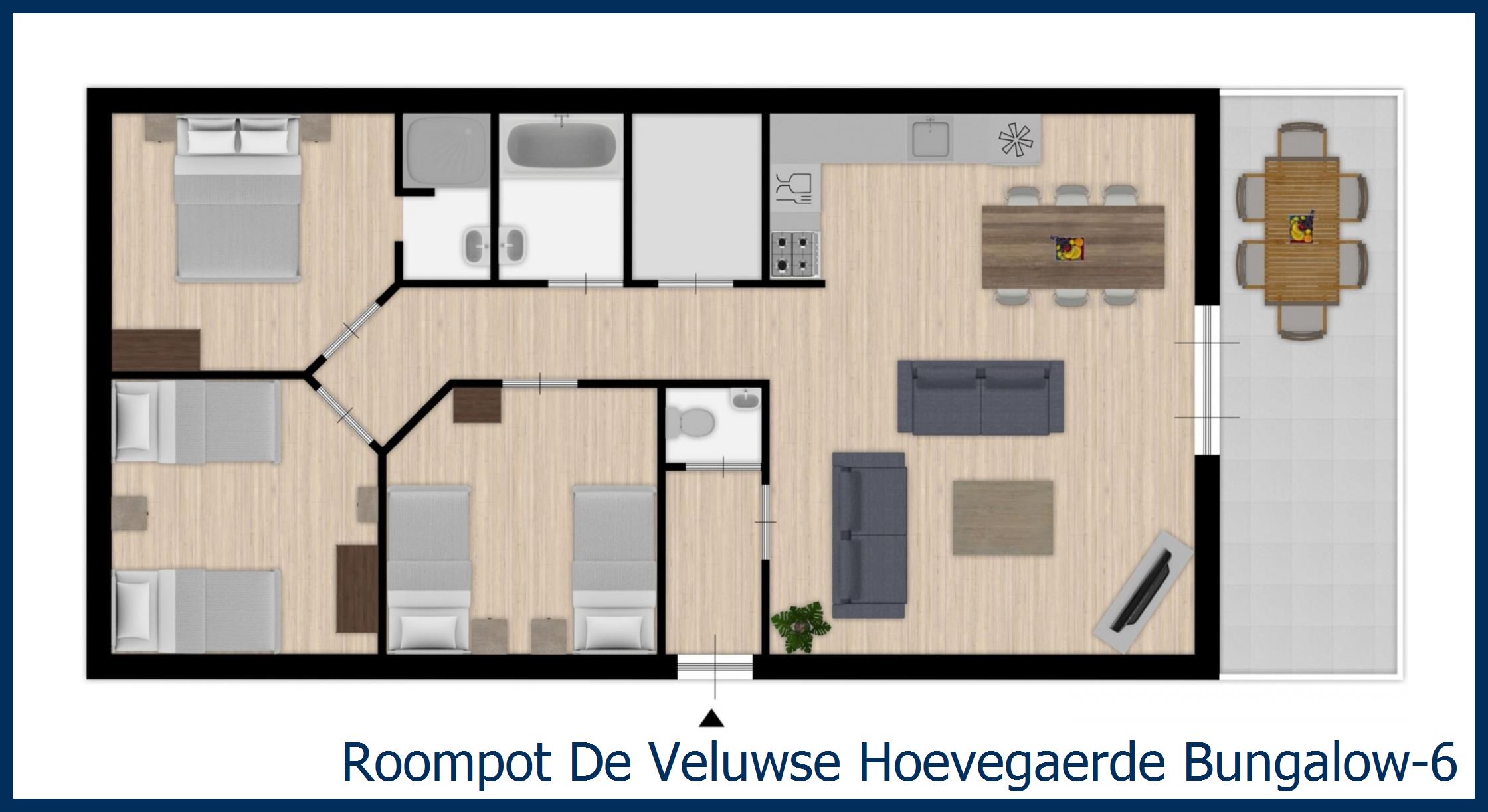 Bungalow 6 à De Veluwse Hoevegaerde