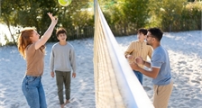 Beach-volley à Sunparks Oostduinkerke aan zee